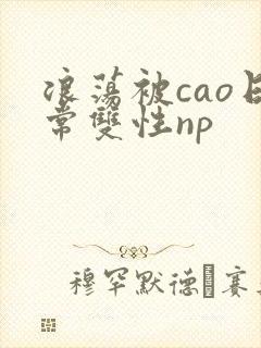 浪荡被cao日常双性np