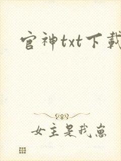 官神txt下载