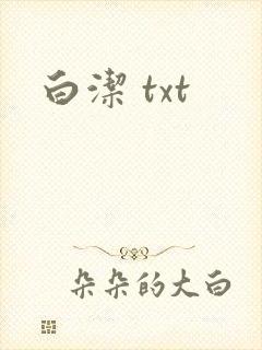白洁 txt