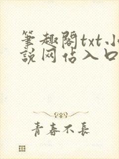 笔趣阁txt小说网站入口