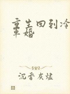 重生回到冷战前军婚