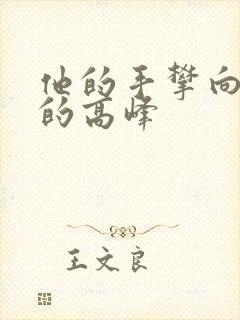 他的手攀向了我的高峰