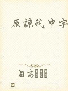 原谅我中字