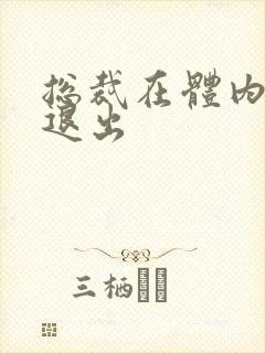 总裁在体内不肯退出封面