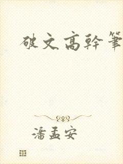 破文高干笔趣阁