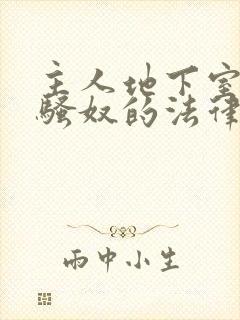 主人地下室惩罚骚奴的法律后果