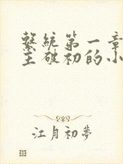 系统第一章给宿主破初的小说