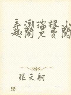 弄潮瑞根小说笔趣阁免费阅读封面