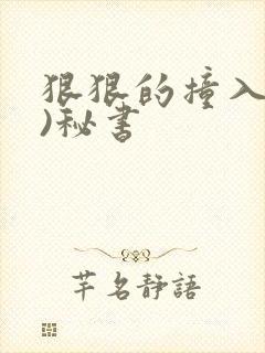 狠狠的撞入(h)秘书