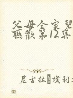 父母全家儿女大联欢第12集