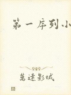 第一序列小说封面