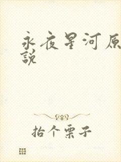 永夜星河原著小说