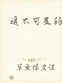 遥不可及的爱