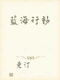 蓝海行动封面