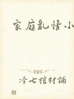 家庭乱情小说