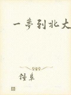 一梦到北大