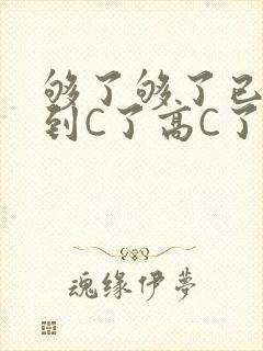 够了够了已经满到C了高C了封面