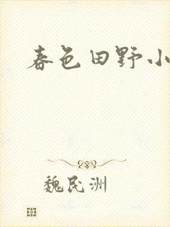春色田野小说