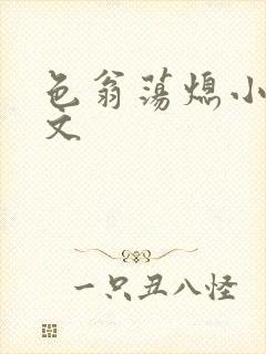 色翁荡熄小说全文封面