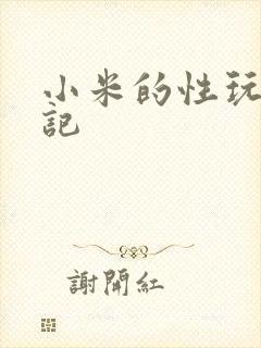 小米的性玩具日记