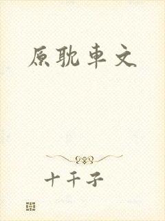 原耽车文