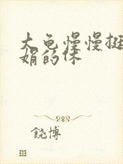 大龟慢慢挺进张娟的休