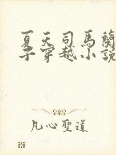 夏天司马兰九皇子穿越小说笔趣阁