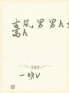 古风男男h文肉高h封面