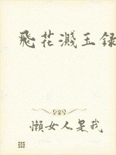 飞花溅玉录