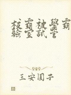 校霸被学霸压实验室试管