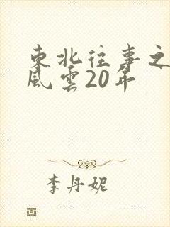 东北往事之黑道风云20年