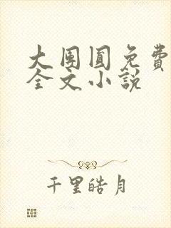 大团圆免费阅读全文小说