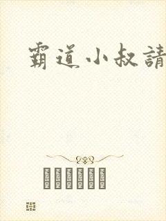 霸道小叔请轻撩