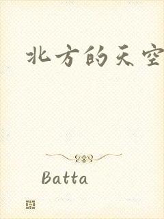 北方的天空封面