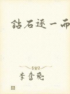 钻石逐一而归封面