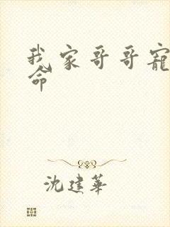 我家哥哥宠妹如命