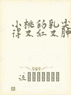 小桃的乳尖被吸得又红又肿