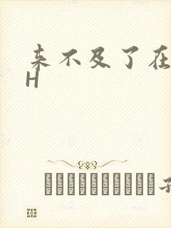 来不及了在车CH