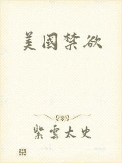 美国禁欲封面