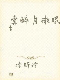 云醉月微眠txt封面