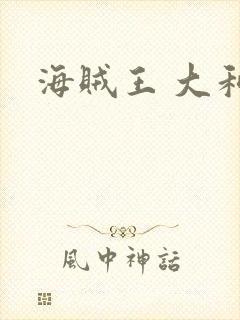 海贼王 大和封面