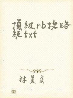 顶级rb攻略系统txt