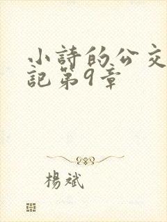 小诗的公交车日记第9章封面