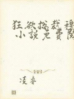 狂欲总裁穆非雪 小说免费阅读封面