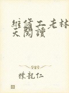 维修工老林的春天阅读封面