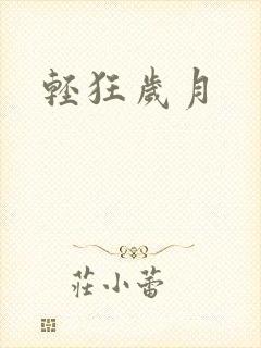 轻狂岁月封面