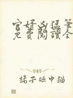 官婿凶猛笔趣阁免费阅读全文