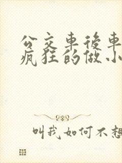 公交车后车座的疯狂的做小