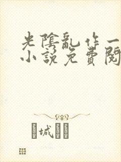 光阴乱作一团的小说免费阅读