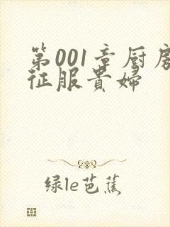 第001章厨房征服贵妇封面